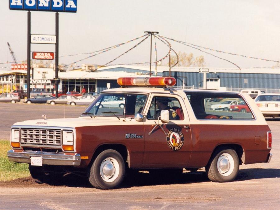Dodge Ramcharger Patrol Car '1984